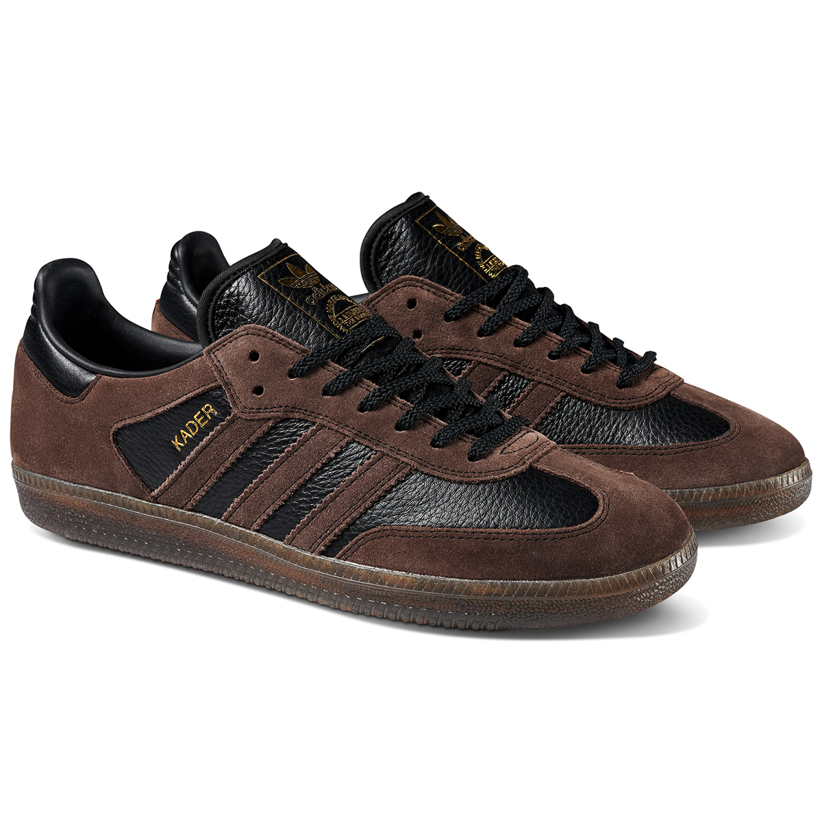 adidas Samba ADV X Kader Cblack Brown Gum5